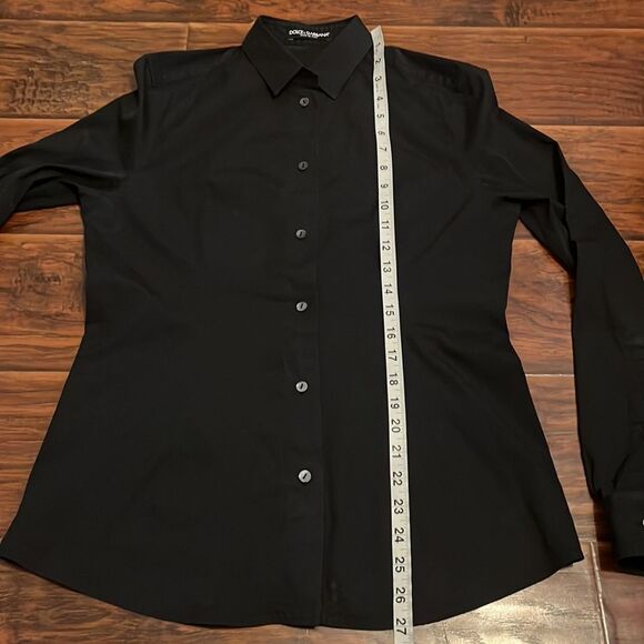 Dolce & Gabbana Black Button Closure Shirt - Picture 6 of 11